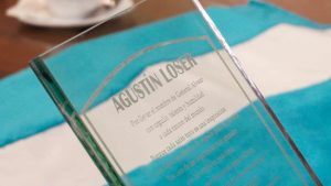 Agustín Loser visitó General Alvear