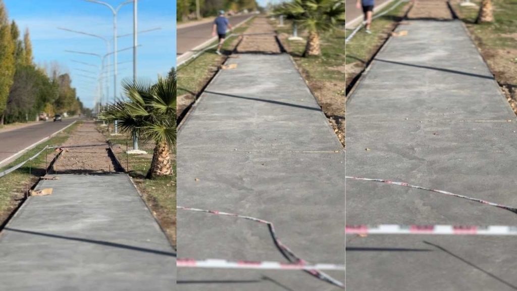 Obras en Centenario