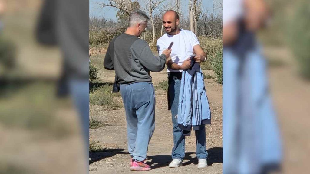 Abel Pintos visitó Mendoza y recorrió sus tierras en Lavalle