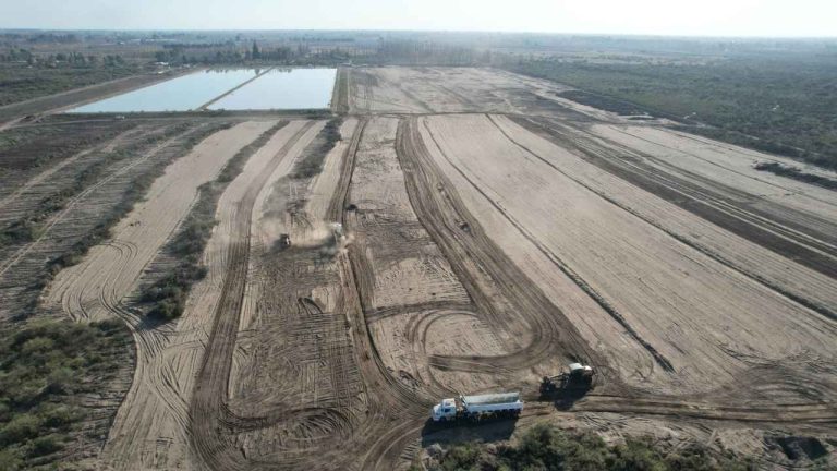 General Alvear avanza en la ampliación de la planta depuradora