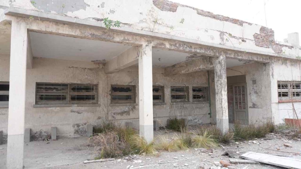 Inspección estructural en el edificio de la ex Telefónica