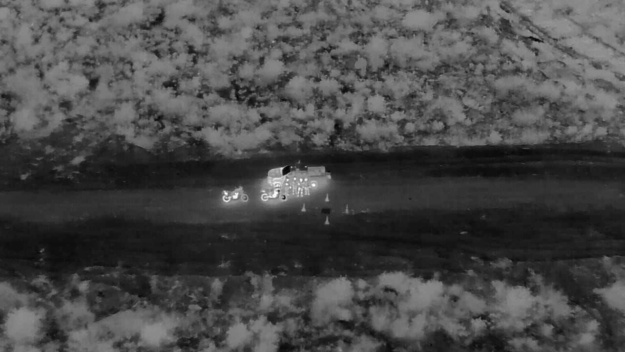 Prófugo detectado con dron en Mendoza