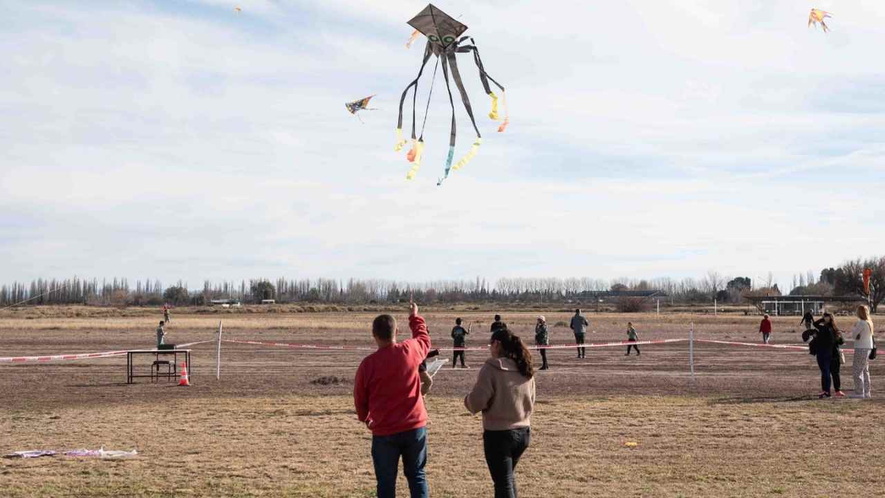 Concurso de barriletes en Alvear