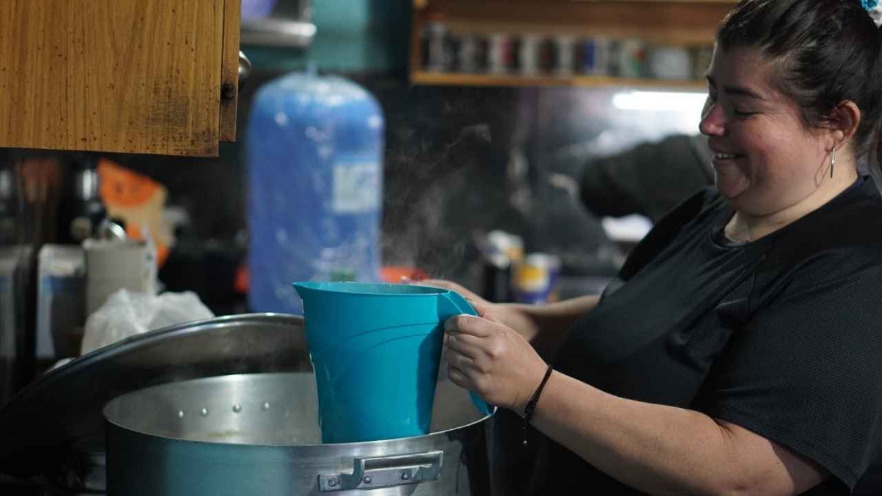 Merendero Nuestro Hogar en San Miguel Arcangel