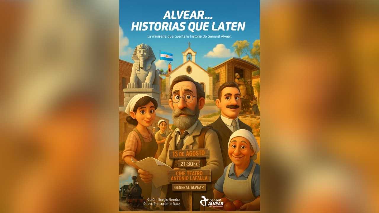 Estreno de la miniserie animada en Alvear