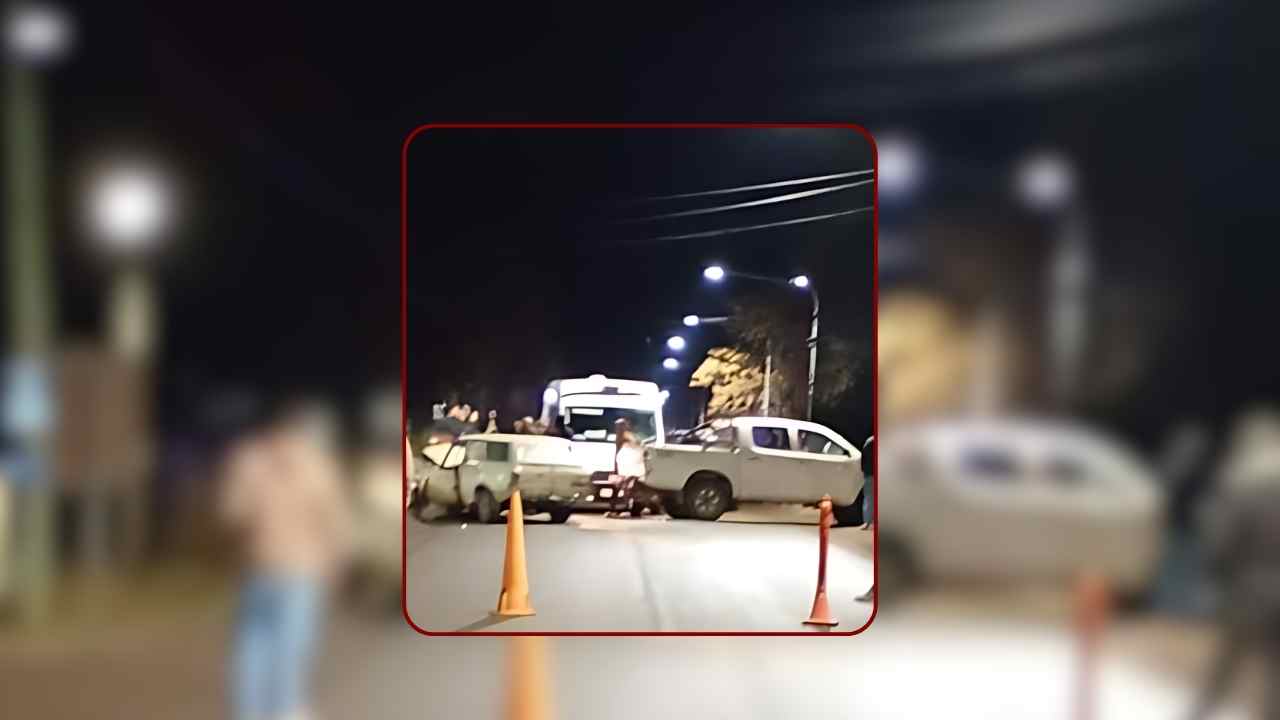 Accidente de tránsito en Puente del Rio Atuel