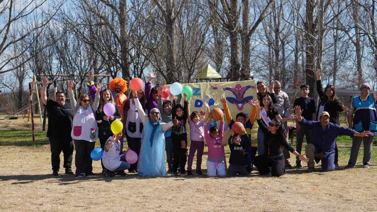 Festejo del Día del Niño en Cochico