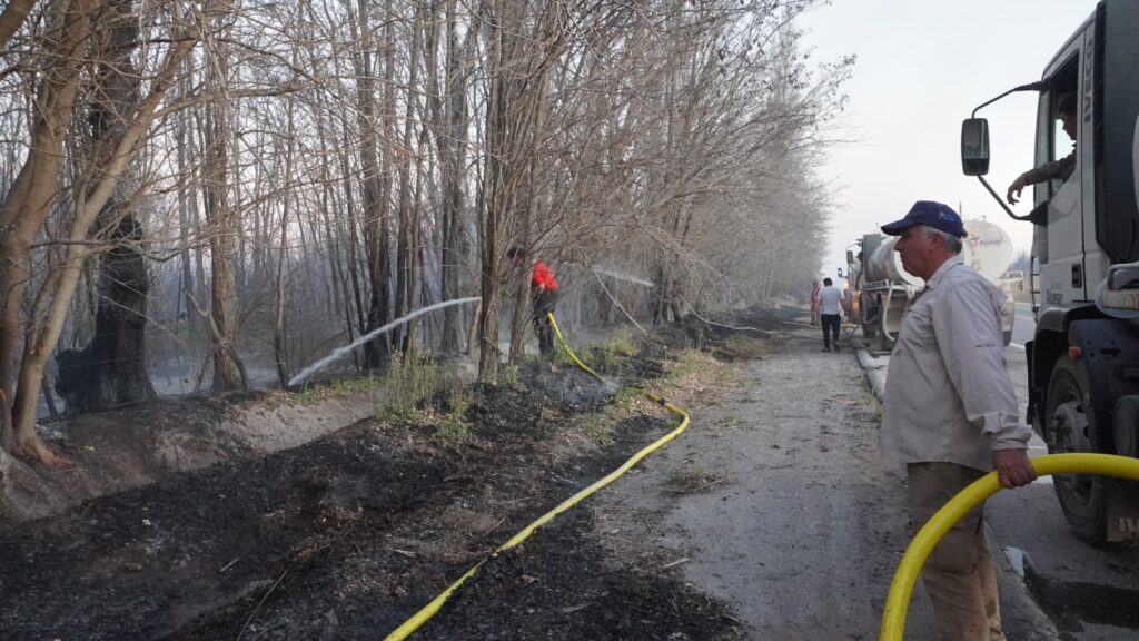 Incendio en Poste de Hierro