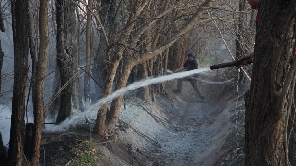 Incendio en Poste de Hierro
