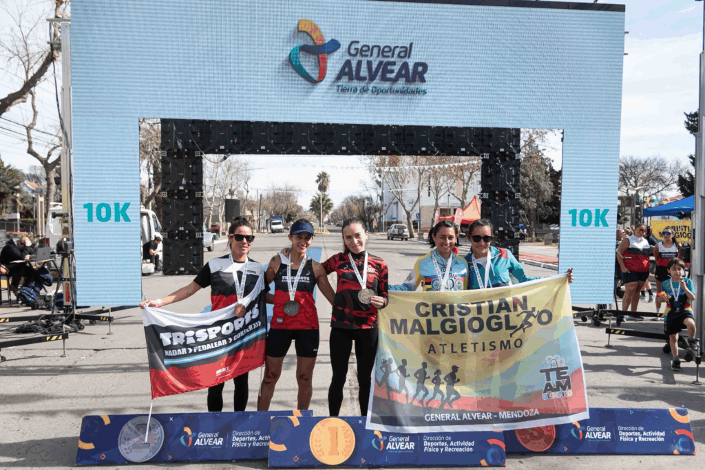 Atletismo pruebas de calle en General Alvear 