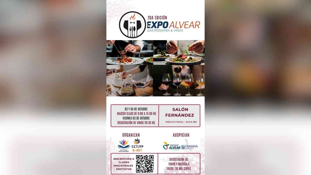 Segunda Expo Alvear Gastronómica