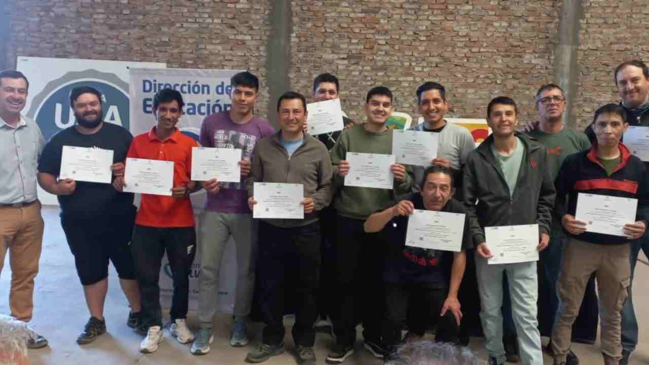 Entregaron 62 Certificados de Capacitación Laboral