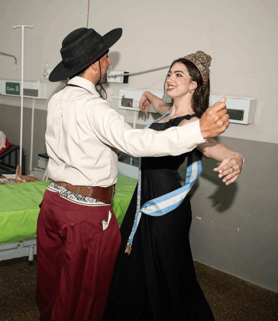 Sofía Perfumo Llevó Arte en los Hospitales