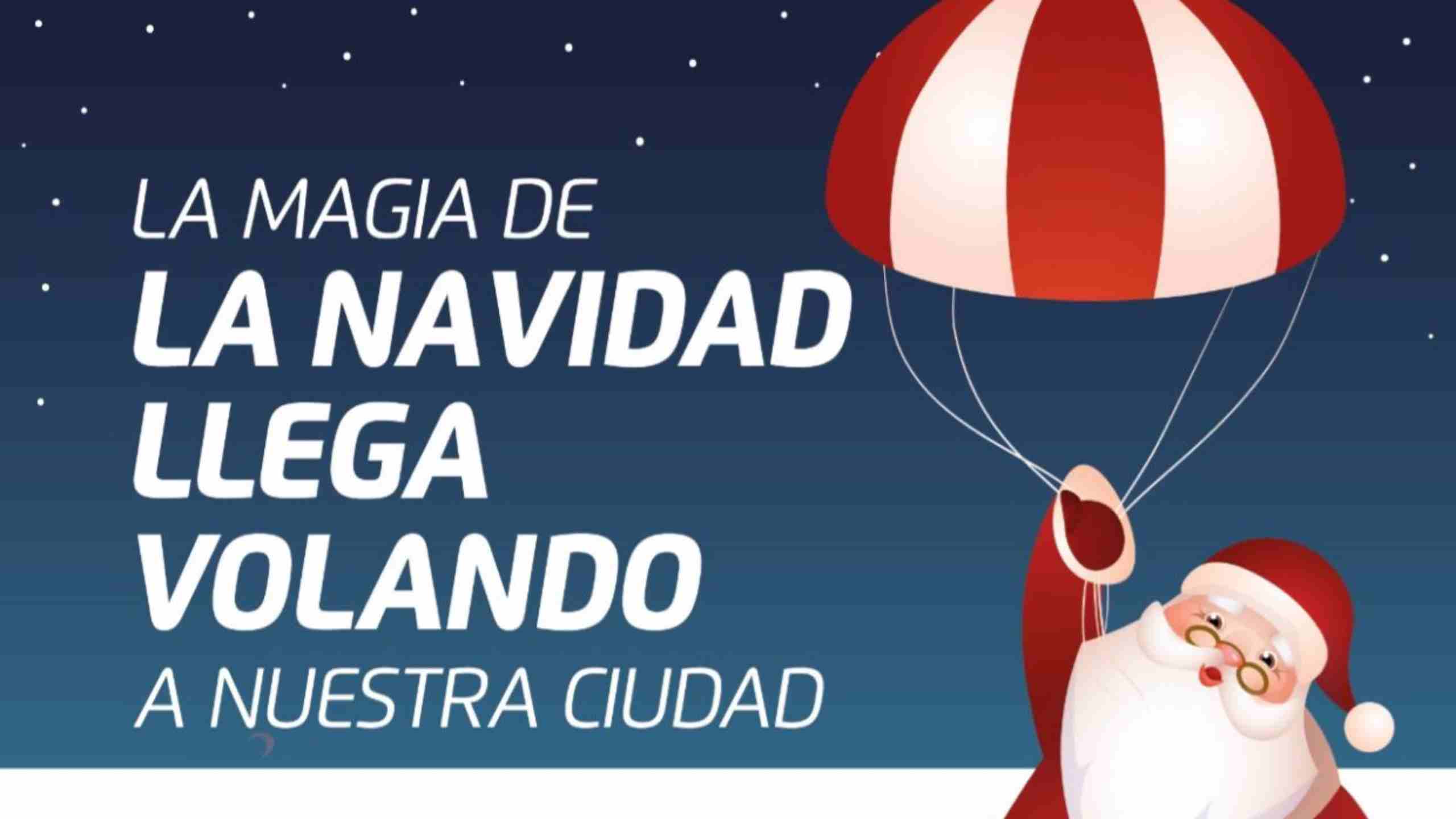 Papá Noel plaza departamental