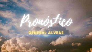 Alerta meteorológica General Alvear