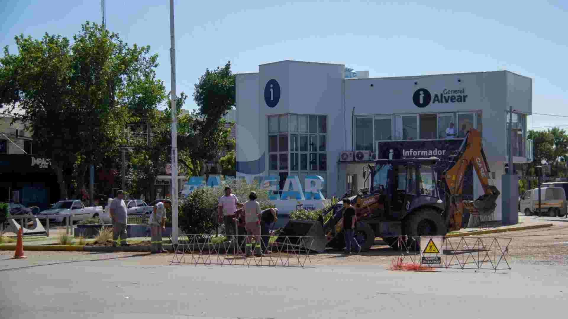 Obras kilómetro cero General Alvear