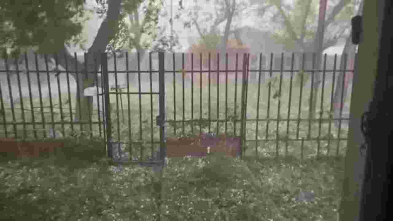 Granizo en SAn Rafael