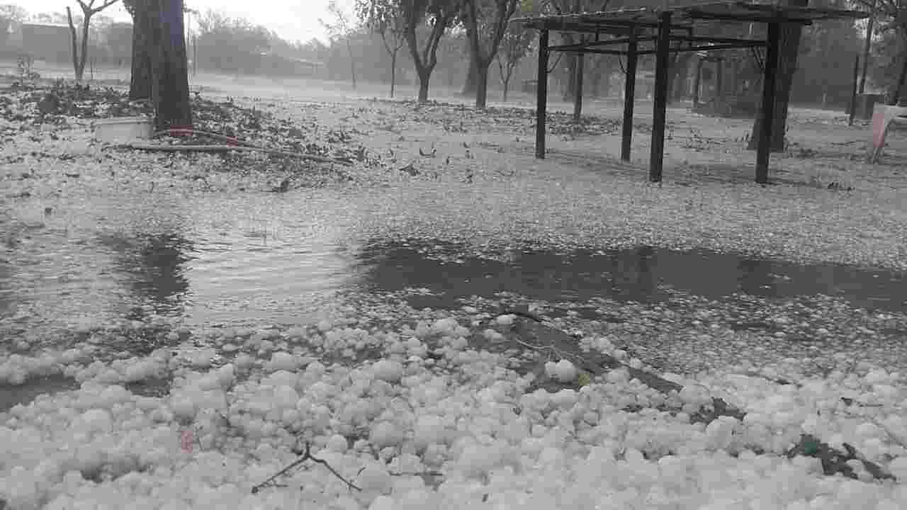 Granizo en Real del Padre y Jaime Prats