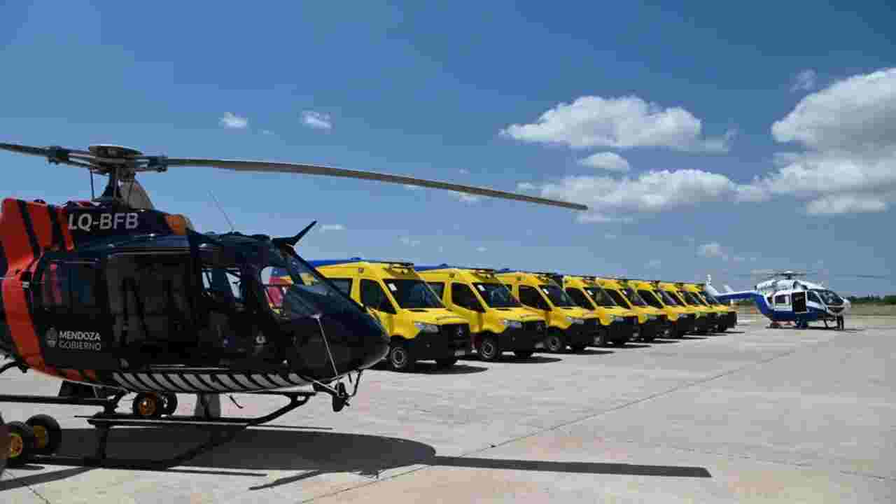 Nuevas ambulancias SEC Mendoza