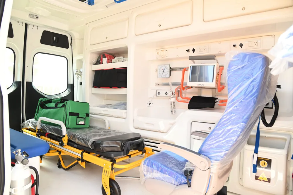 Nuevas ambulancias SEC Mendoza