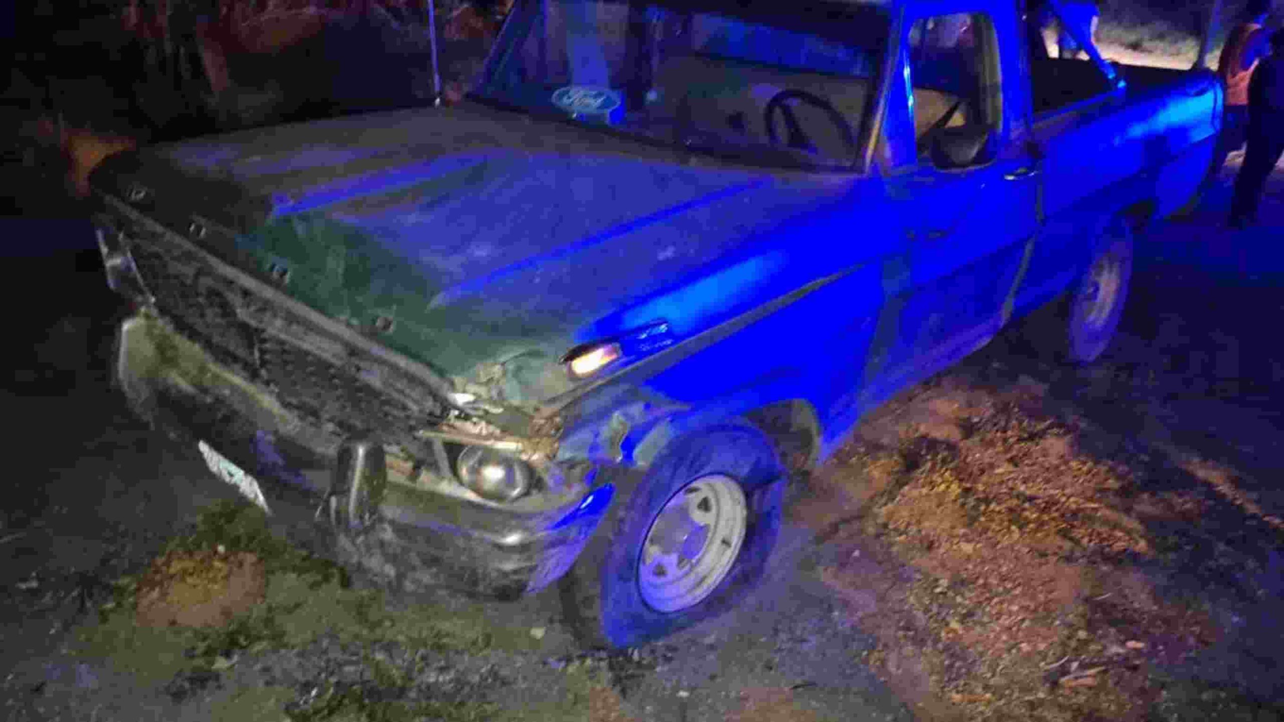 Vuelco de camioneta en General Alvear
