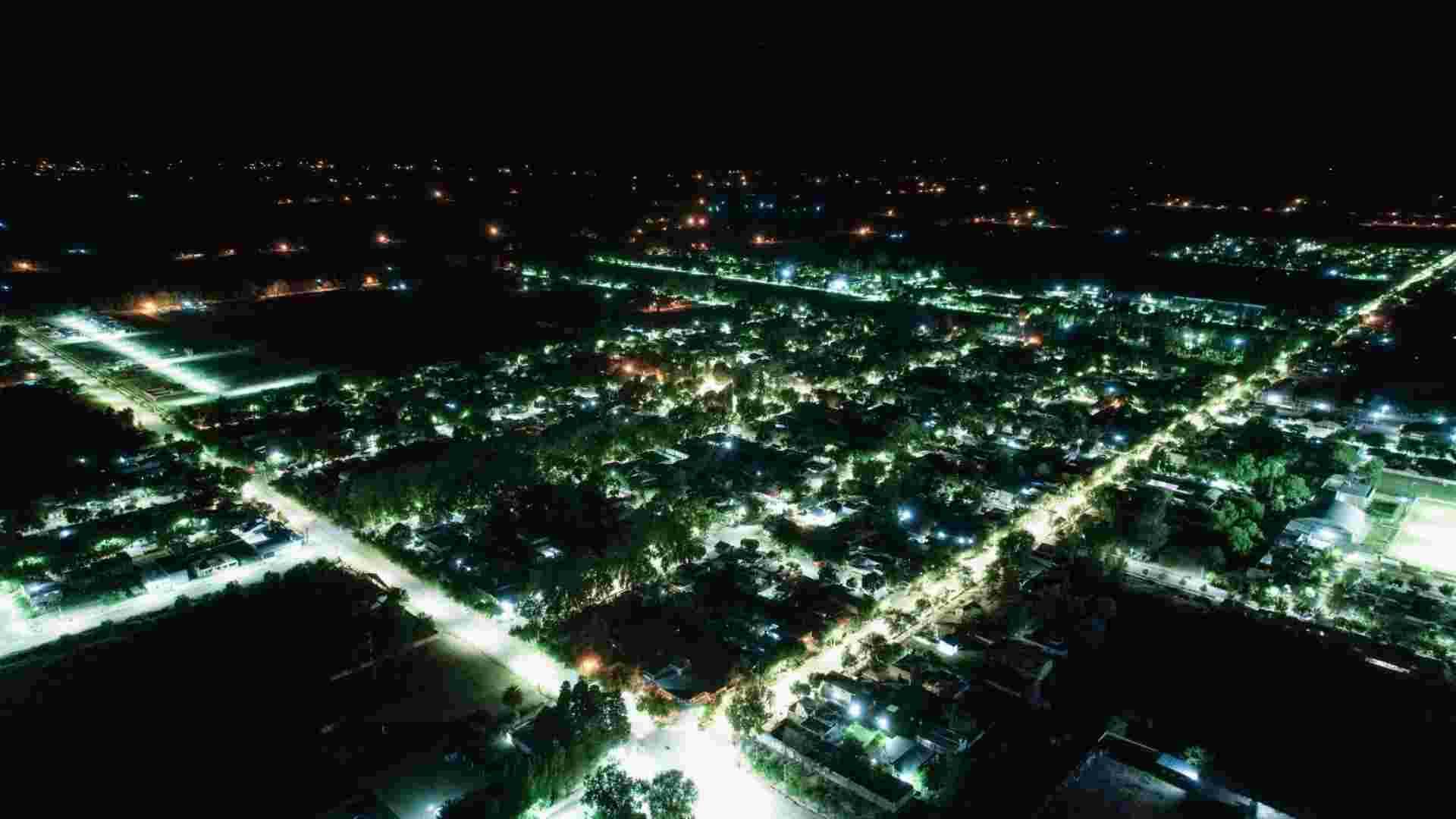 Modernización lumínica Alvear Oeste