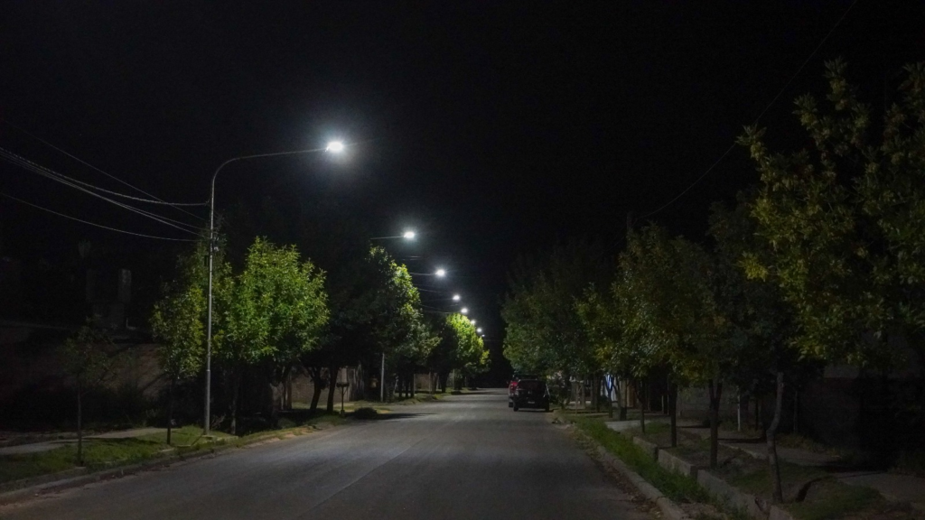 Modernización lumínica Alvear Oeste