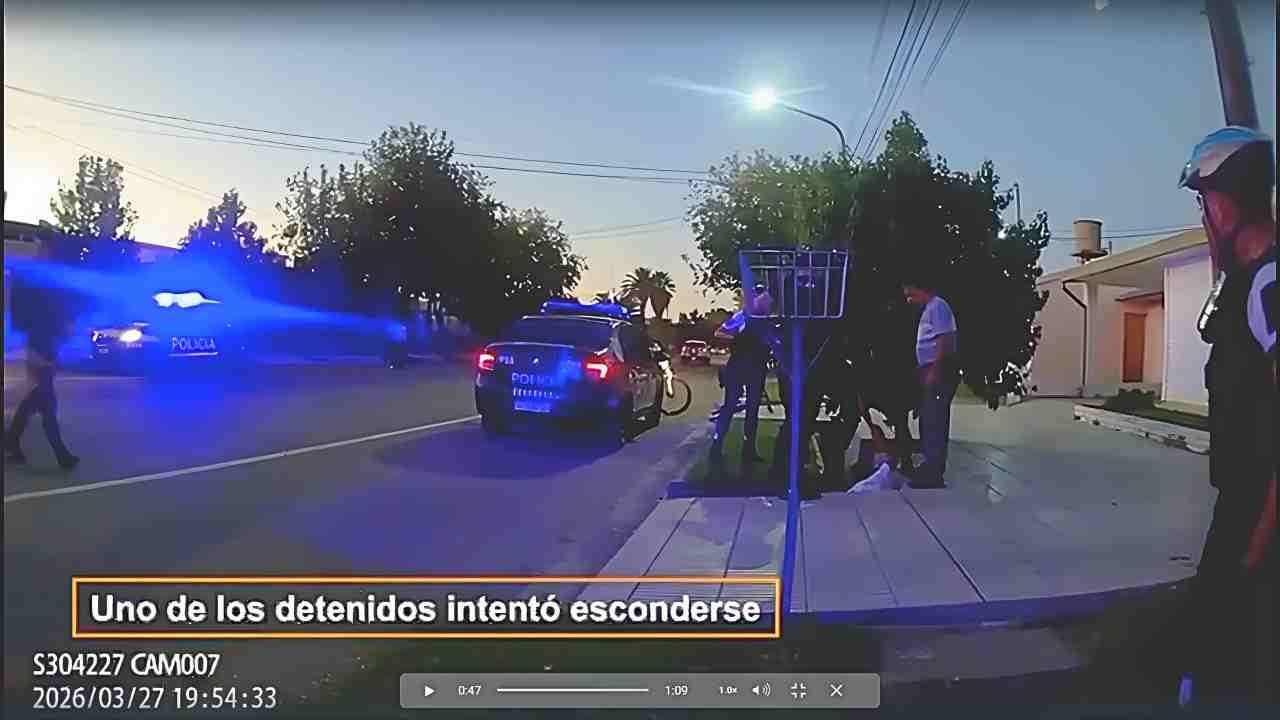 Recuperación elementos robados Alvear