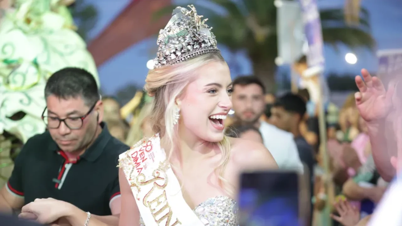 Regreso Reina Nacional de la Vendimia a San Rafael