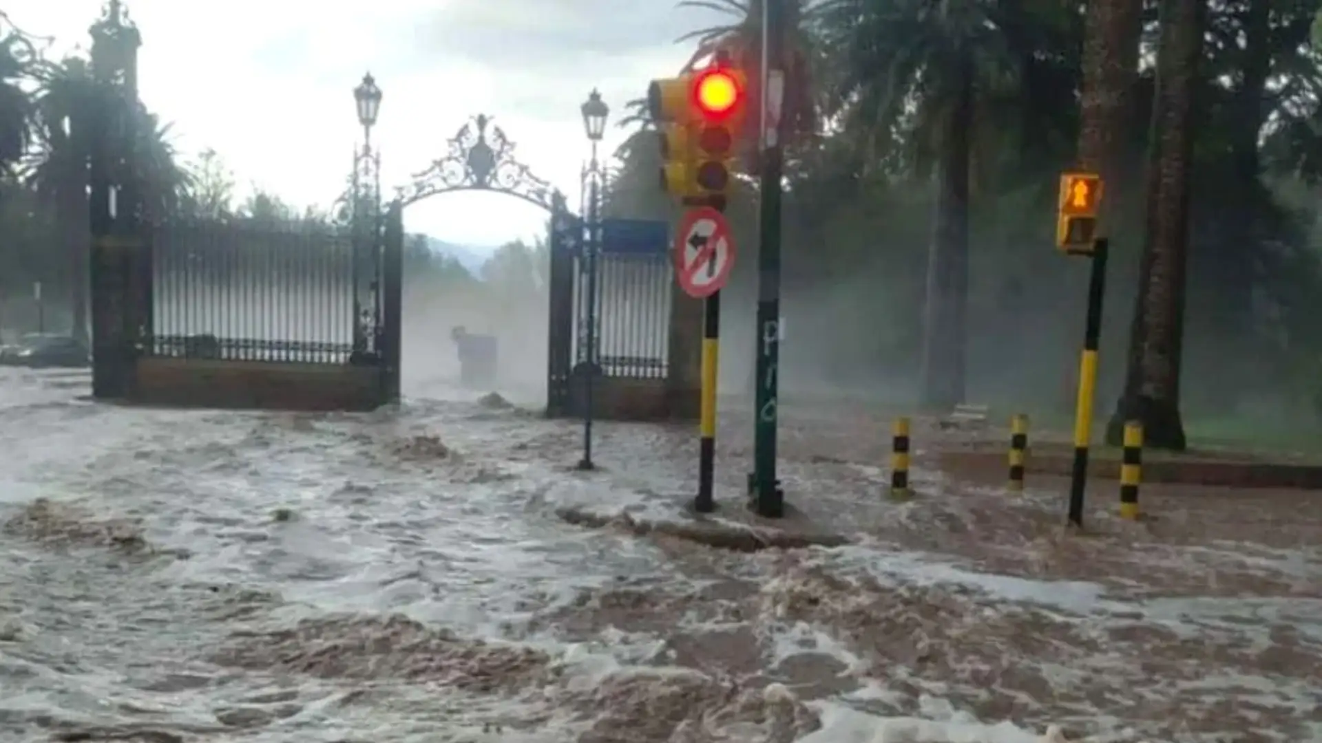 Temporal en Mendoza daños y evacuados
