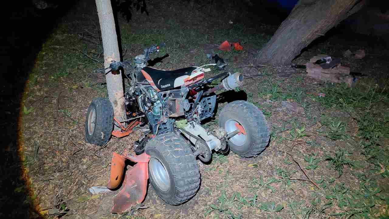 Menor accidentado Las Paredes Mendoza