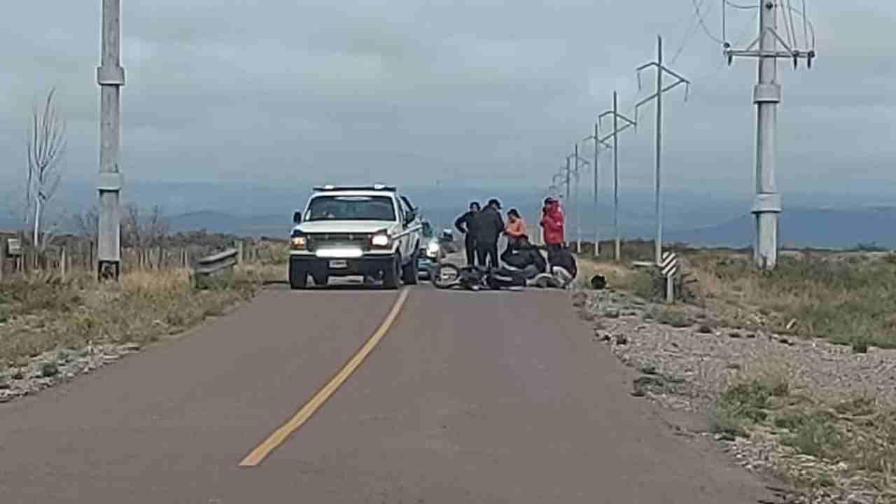 Accidente de moto en Malargüe