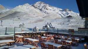 Nevada sorpresiva en Malargüe