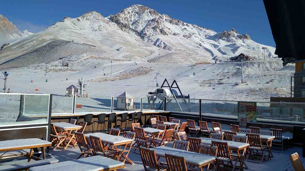 Nevada sorpresiva en Malargüe