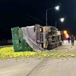 Vuelco camión Ruta 188 General Alvear