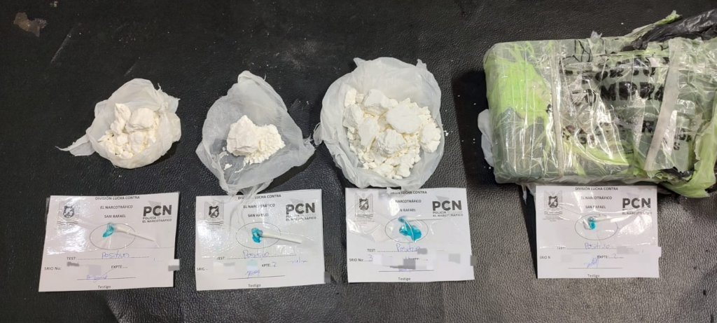 Detenidos por venta de droga en San Rafael