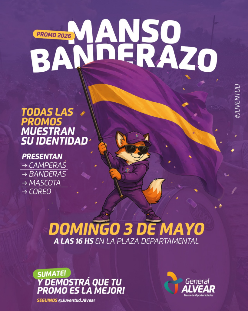 Manso Banderazo General Alvear