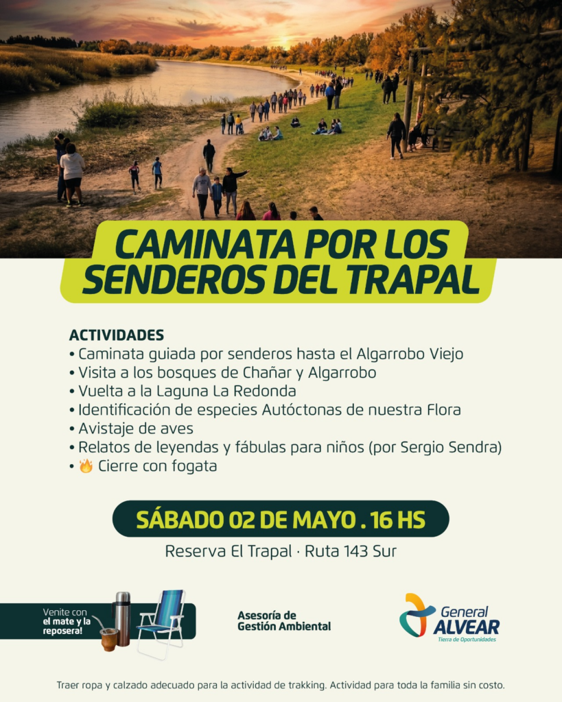 Caminata por los senderos del Trapal