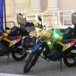 Presentaron las motoambulancias en Mendoza