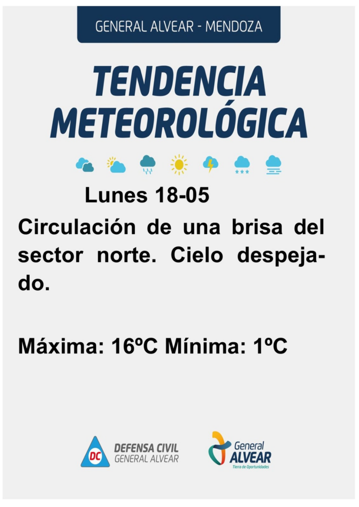 Heladas en el sur de Mendoza