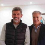 Molero recibió a Ulpiano Suarez en Alvear