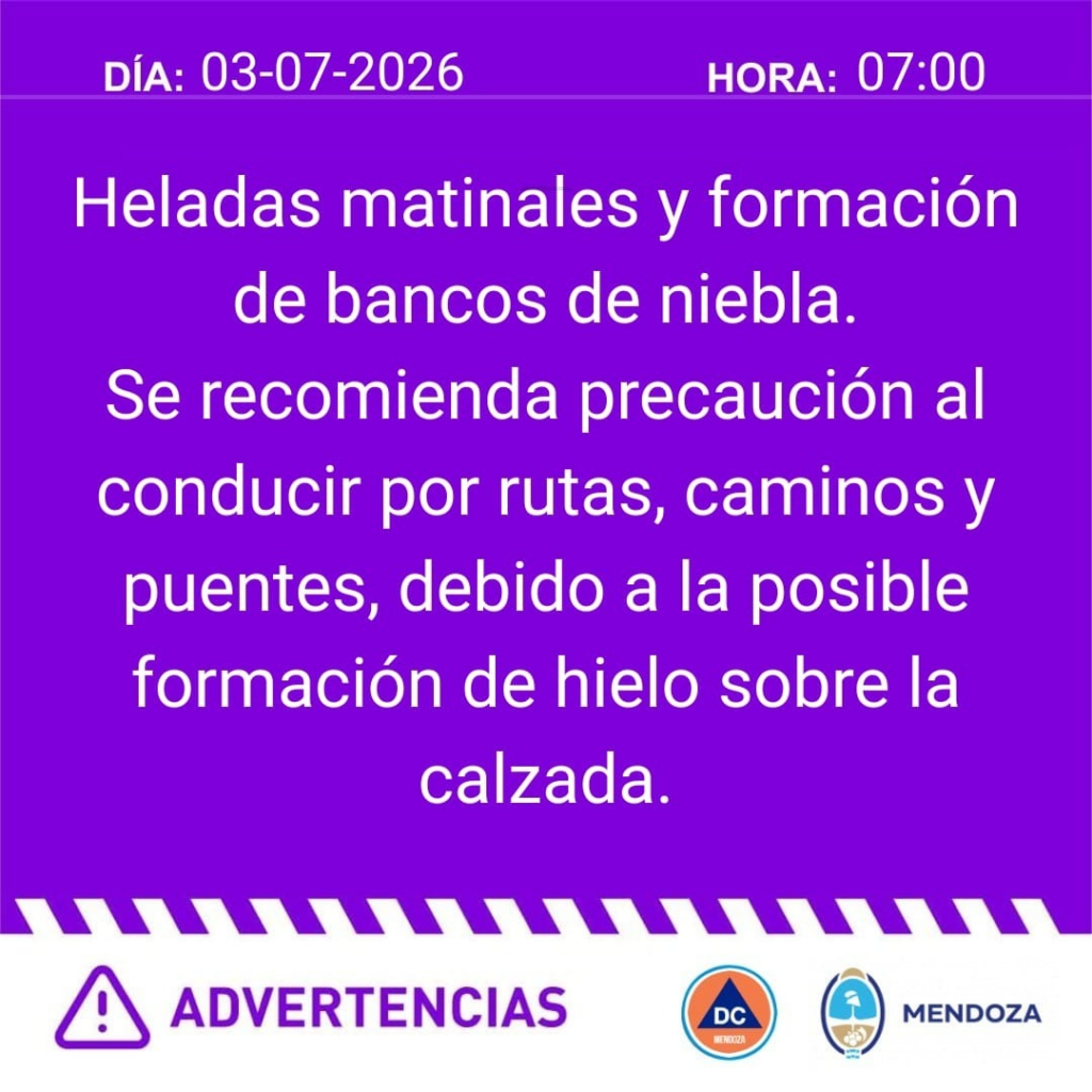 Aire polar para el fin de semana