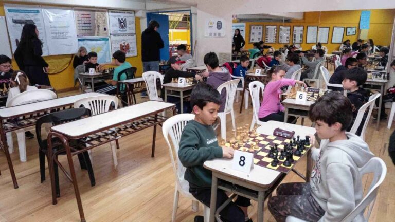 Ajedrez infantil en General Alvear