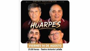 Los Huarpes festejan 21 años de trayectoria