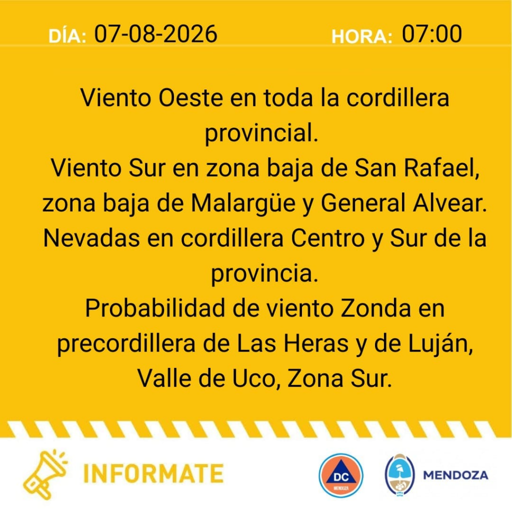 el pronóstico del tiempo en General Alvear