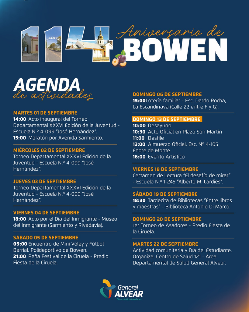 Aniversario de Bowen