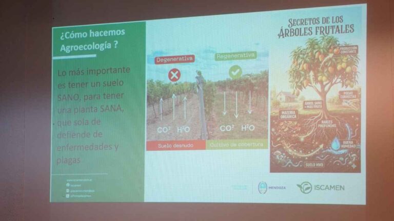 Capacitación agrícola en General Alvear