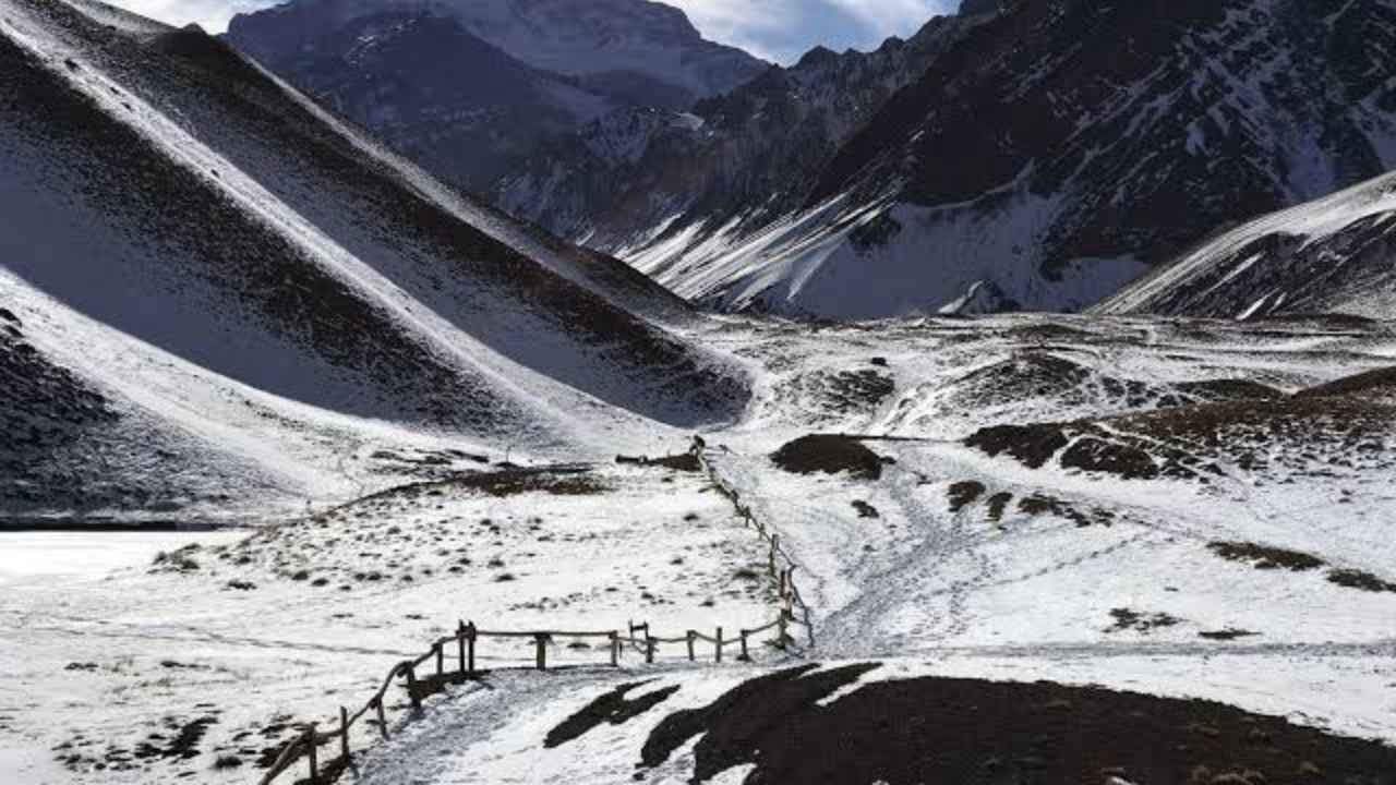 Estado de rutas en Mendoza por nieve