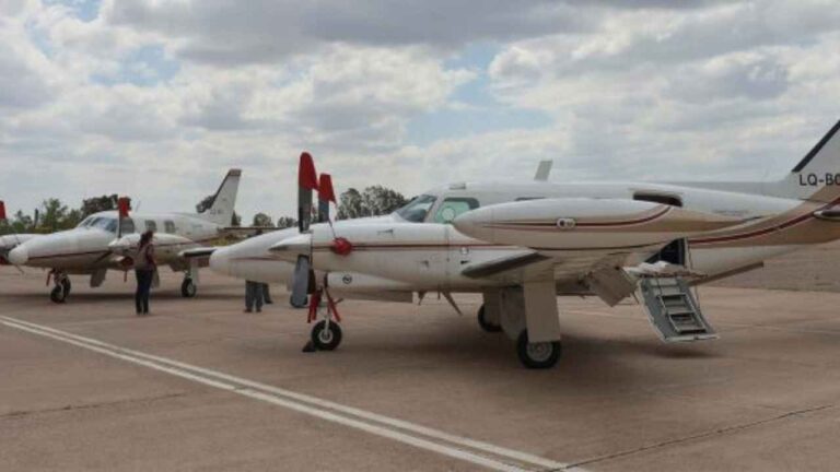 cesion de dos aviones de la lucha antigranizo